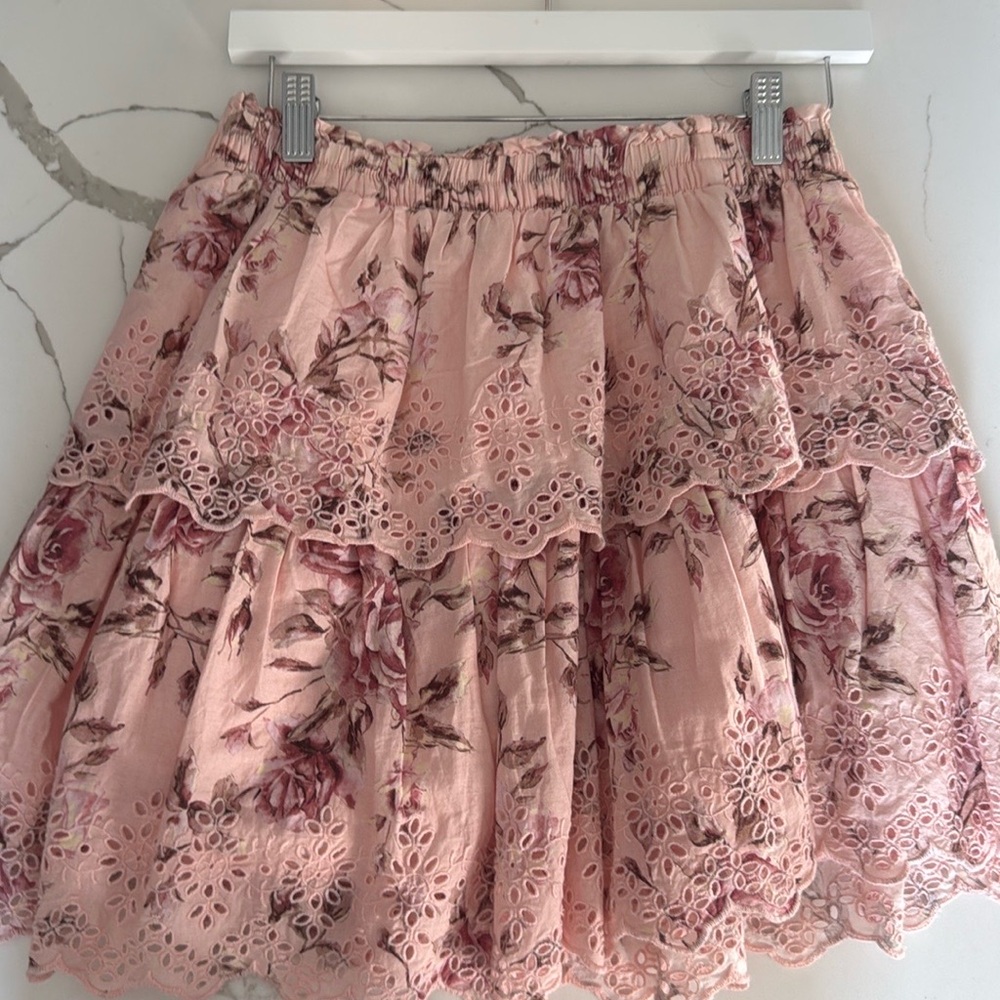 Gap X Love Shack Fancy Floral Skirt